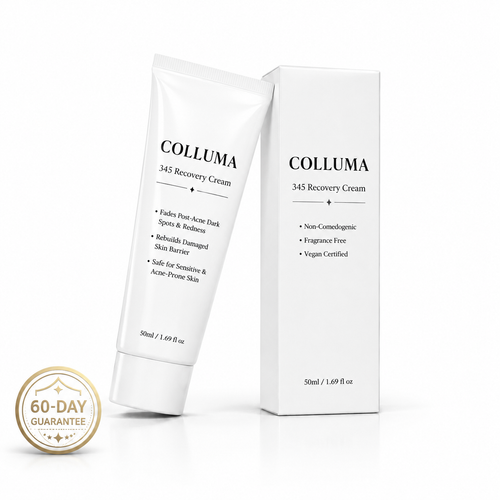 Colluma 345 Recovery Cream — No Filters. Just Skin.